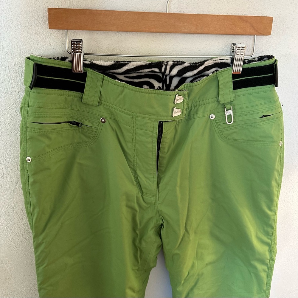 Marker Soft Women’s Performance Ski Pants size 12 Green